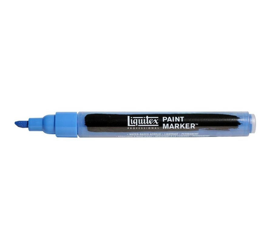Liquitex acrylverf marker 2-4mm  Cerulean Blue Hue
