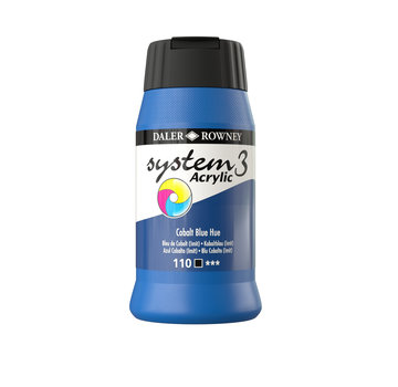 Daler Rowney System 3 Acrylverf 500ml Potten Cobalt Blue (Hue)