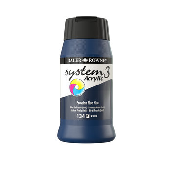 Daler Rowney System 3 Acrylverf 500ml Potten Prussian Blue