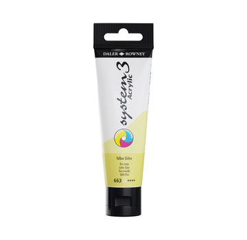 Daler Rowney System 3 Acrylverf 150ml Tubes Yellow Ochre