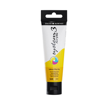 Daler Rowney System 3 Acrylverf 150ml Tubes Cadmium Yellow (Hue)