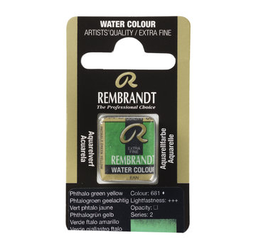 Rembrandt Rembrandt Aquarelverf Napje Phtalogroen Geelachtig 681
