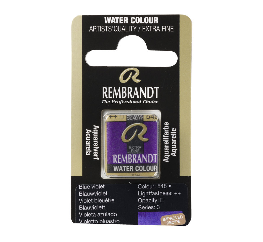 Rembrandt Aquarelverf Napje Blauwviolet 548