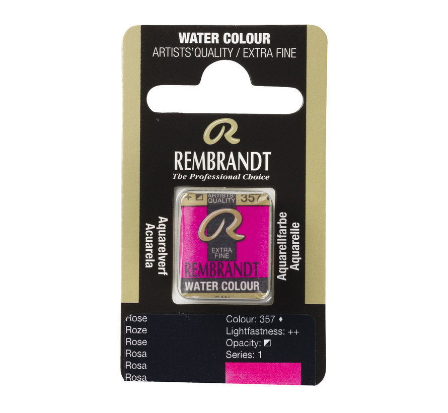Rembrandt Aquarelverf Napje Roze 357