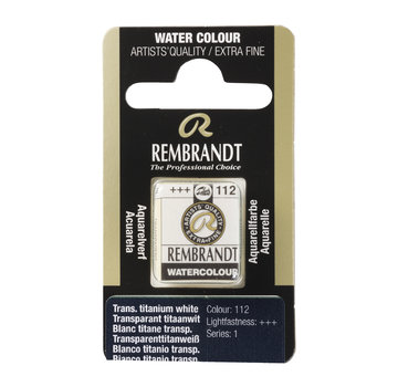 Rembrandt Rembrandt Aquarelverf Napje Transparant Titaanwit 112