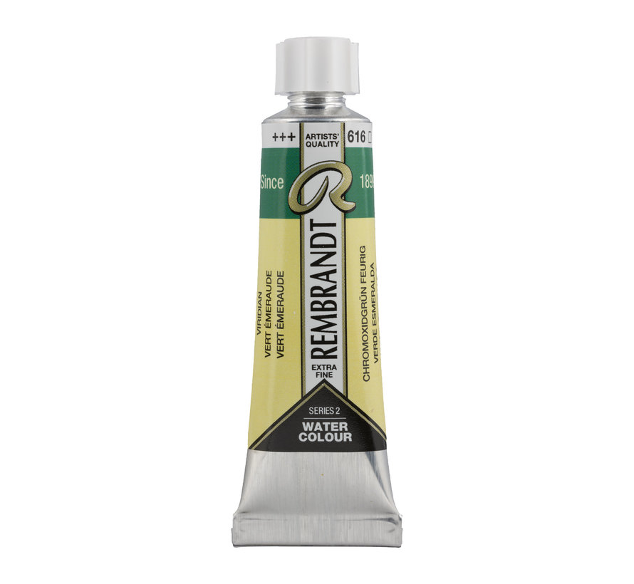 Rembrandt Aquarelverf Tube 10 ml Vert Émeraude 616