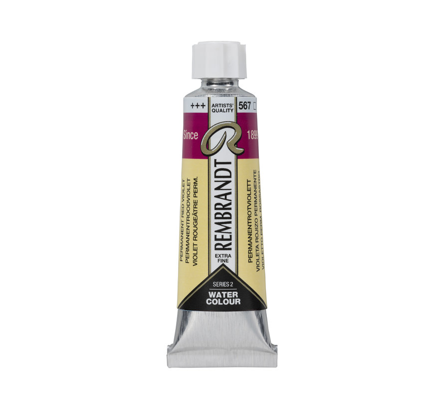 Rembrandt Aquarelverf Tube 10 ml Permanentroodviolet 567