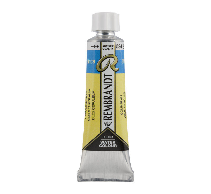 Rembrandt Aquarelverf Tube 10 ml Ceruleumblauw 534