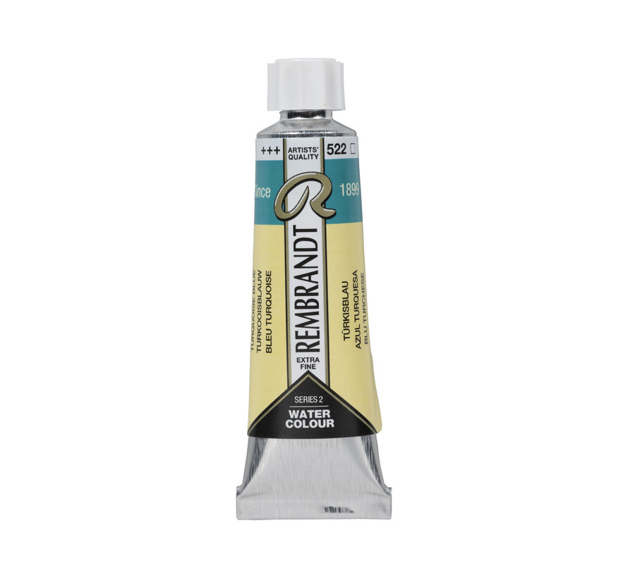 Rembrandt Aquarelverf Tube 10 ml Turkooisblauw 522