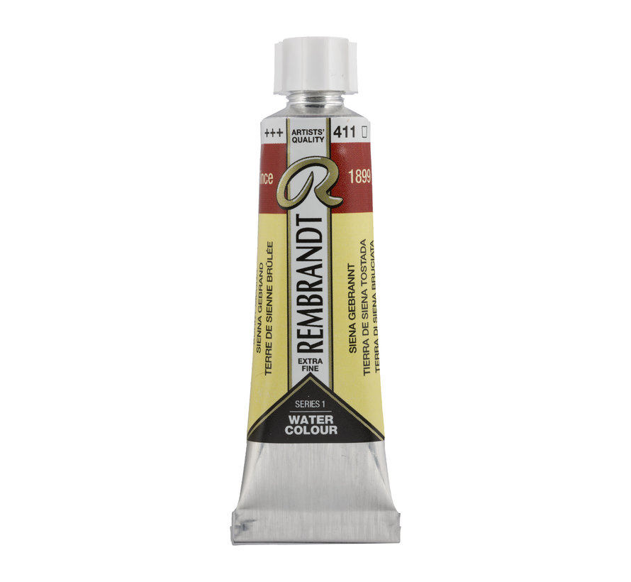 Rembrandt Aquarelverf Tube 10 ml Sienna Gebrand 411