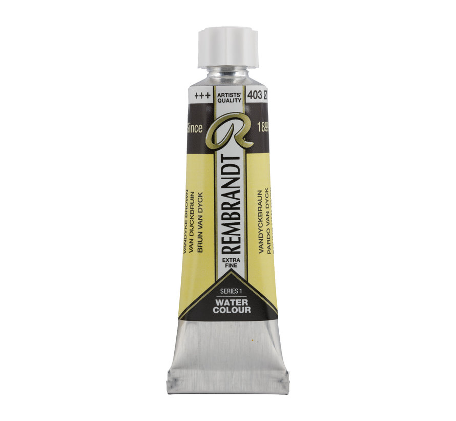 Rembrandt Aquarelverf Tube 10 ml Van Dijckbruin 403