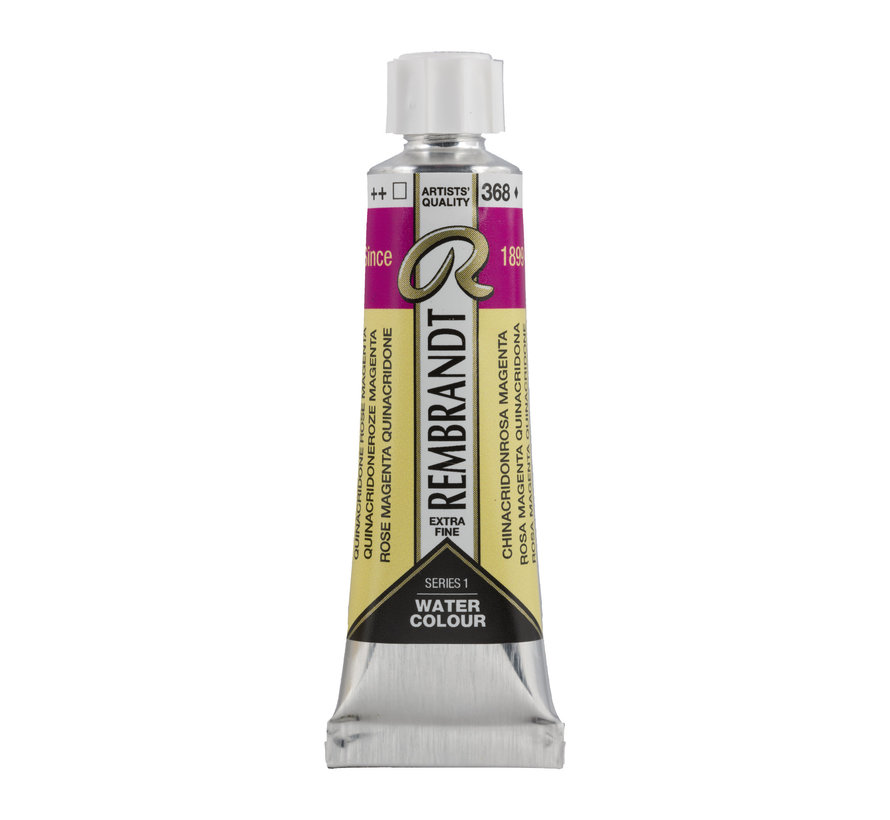 Rembrandt Aquarelverf Tube 10 ml Quinacridoneroze Magenta 368