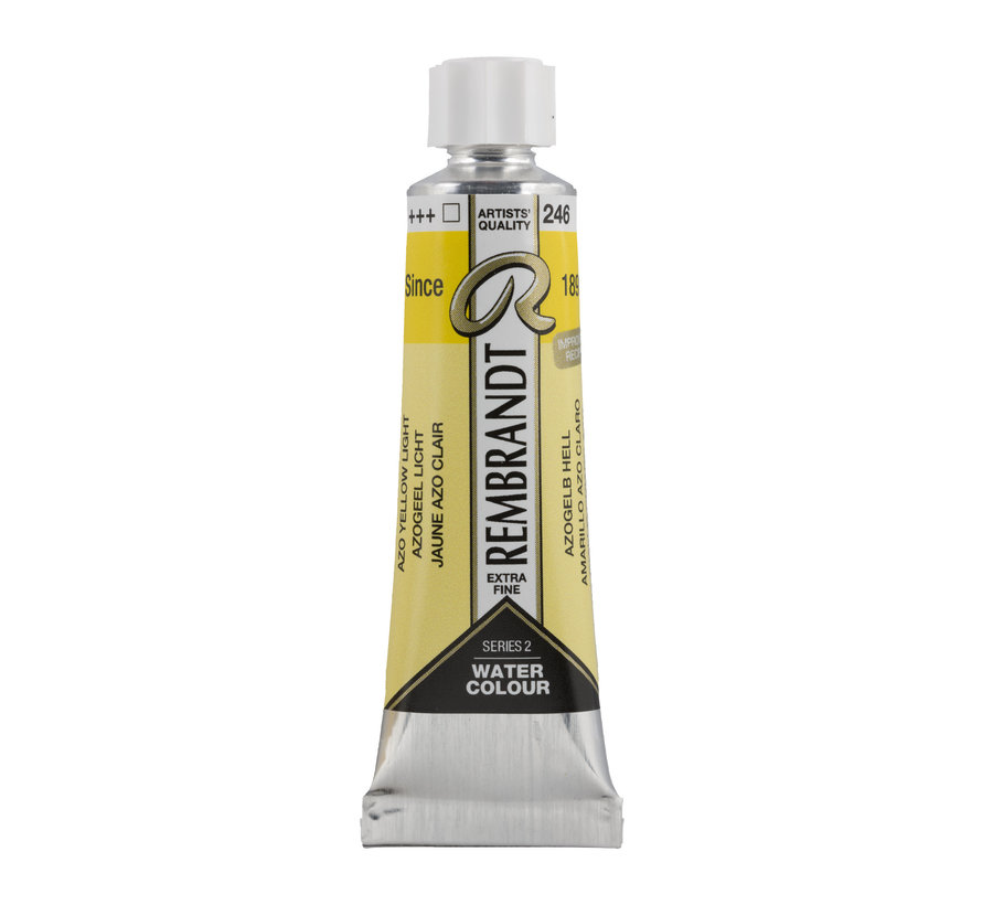 Rembrandt Aquarelverf Tube 10 ml Azogeel Licht 246