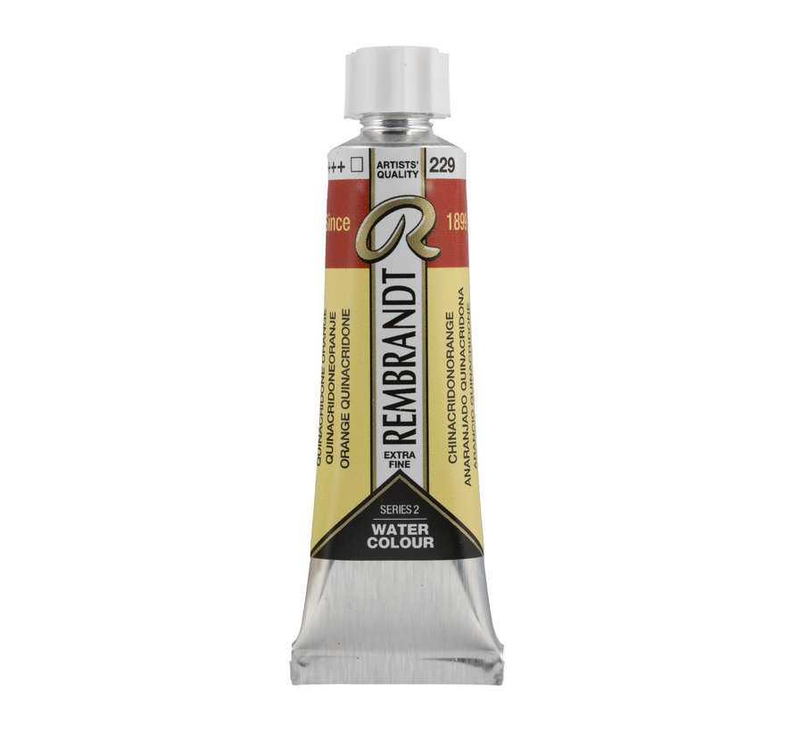 Rembrandt Aquarelverf Tube 10 ml Quinacridoneoranje 229