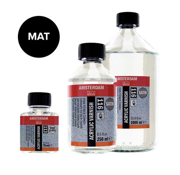 Amsterdam Acrylvernis mat fles 115