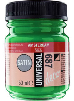 Amsterdam Universal Satin Fles 50 ml Heldergroen 687