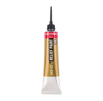 Amsterdam Amsterdam Reliëf Verf Tube 20 ml Goud 801