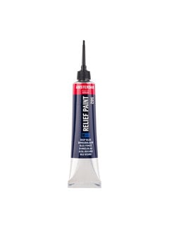 Amsterdam Amsterdam Reliëf Verf Tube 20 ml Donkerblauw 502