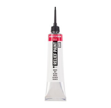 Amsterdam Amsterdam Reliëf Verf Tube 20 ml Wit 100