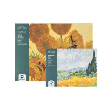 Van Gogh The National Gallery Aquarelblok 300gr 12 vellen