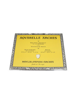 Arches aquarelblok 20 vel Grain Torchon ruw papier 31 x 41 185 grams