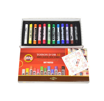 Koh i Noor Pastel set Toison D'or 12 sticks