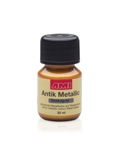 AMI Antique Metallic verf 30ml Donker goud (Dunkelgold)