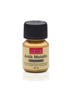 AMI Antique Metallic verf 30ml Citroen goud (Zitronengold)