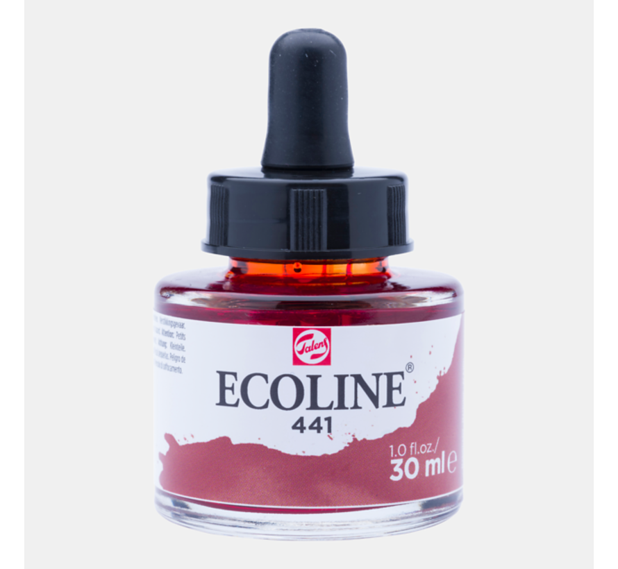 Ecoline Vloeibare Waterverf Fles 30ml Mahonie 441