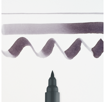 Royal Talens Ecoline Brush Pen Donkergrijs 706