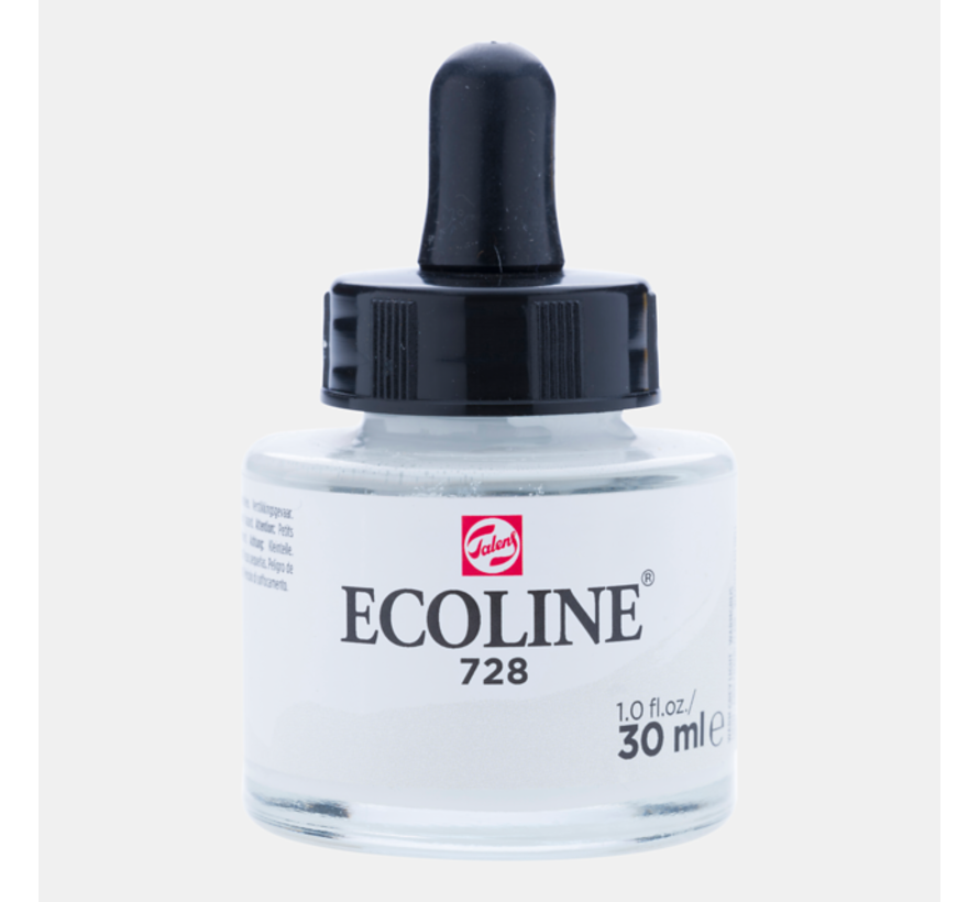 Ecoline Vloeibare Waterverf Fles 30ml Warmgrijs Licht 728