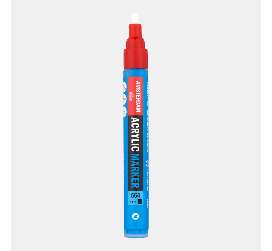 Amsterdam Acrylic Marker 4 mm Briljantblauw 564