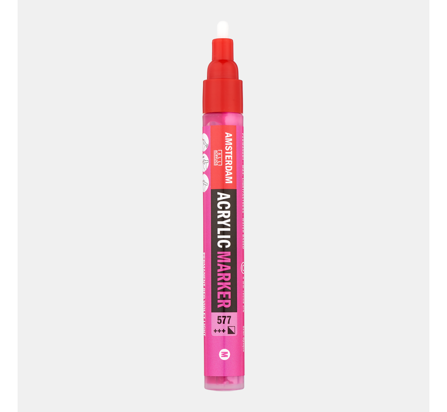 Amsterdam Acrylic Marker 4 mm Permanentroodviolet Licht 577