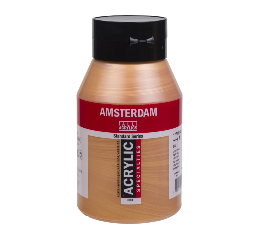 Amsterdam Standard Series Acrylverf Pot 1000 ml Donkergoud 803