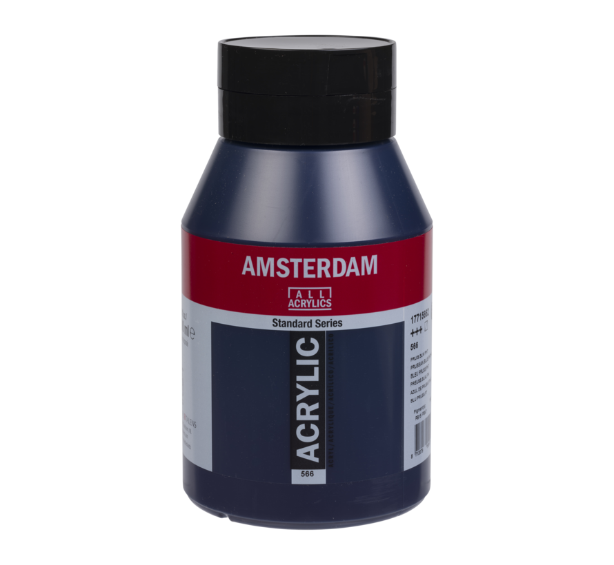 Amsterdam Standard Series Acrylverf Pot 1000 ml Pruisischblauw (Phtalo) 566