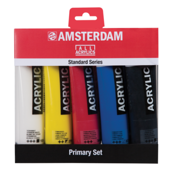 Amsterdam Amsterdam Standard Series acrylverf primaire set 5 x 120ml