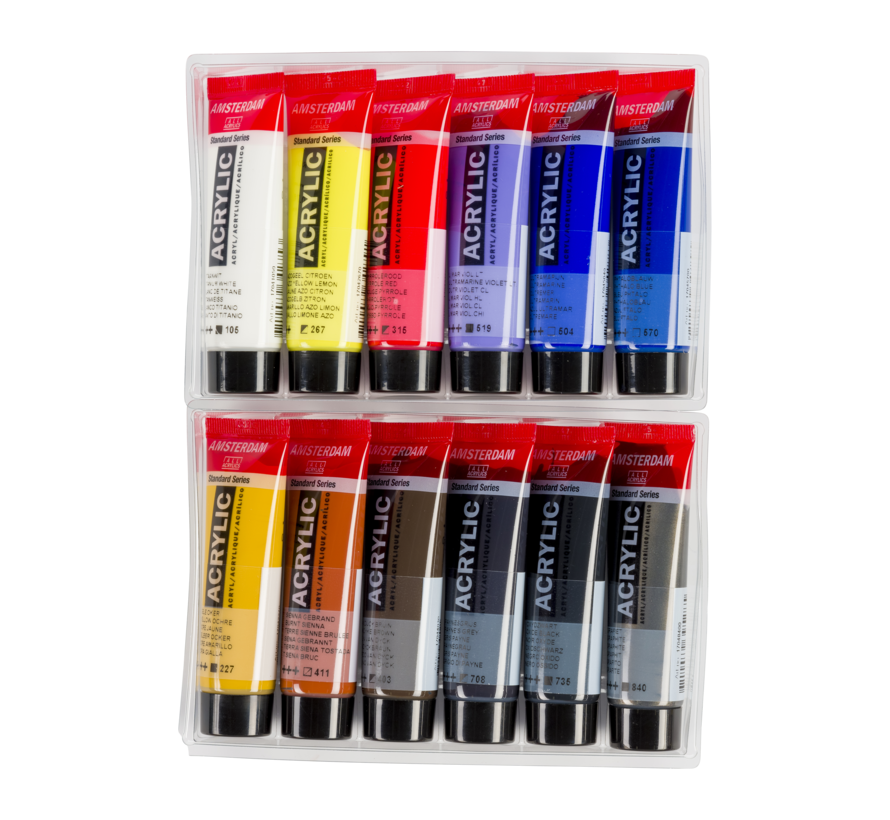 Amsterdam Standard Series acrylverf urban landschap set | 12 × 20 ml 