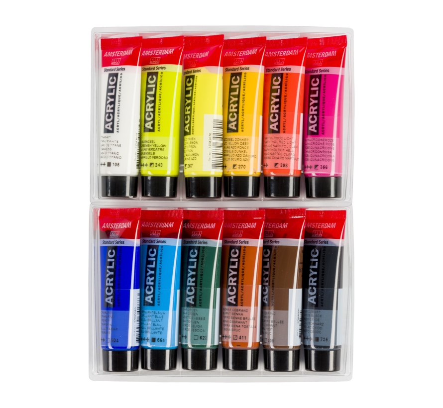 Amsterdam Standard Series acrylverf landschap set | 12 × 20 ml 