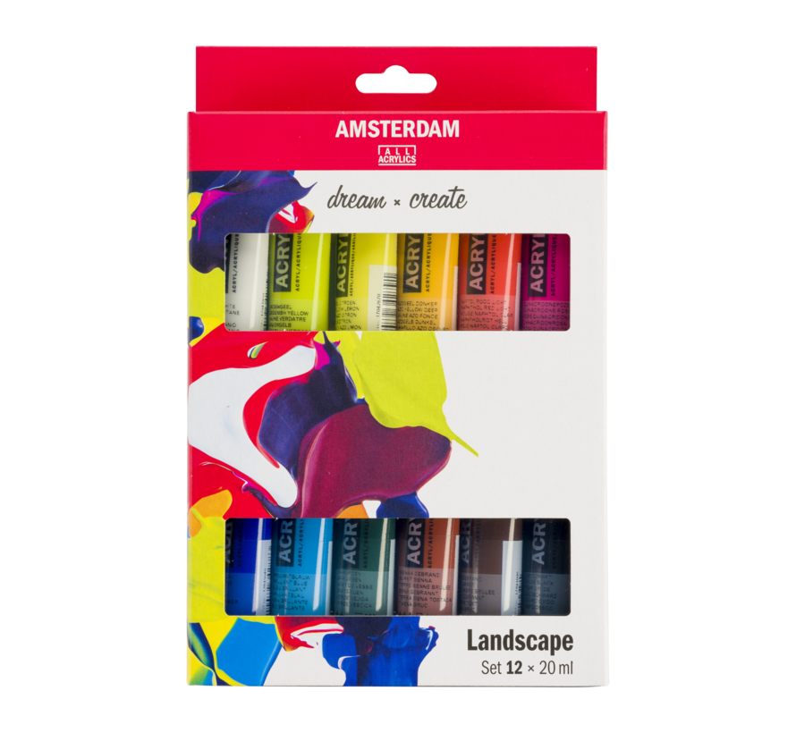 Amsterdam Standard Series acrylverf landschap set | 12 × 20 ml 