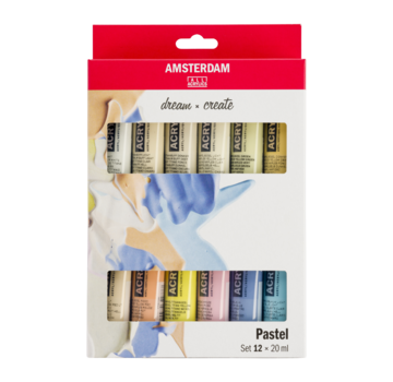 Amsterdam Amsterdam Standard Series acrylverf pastel set | 12 × 20 ml 