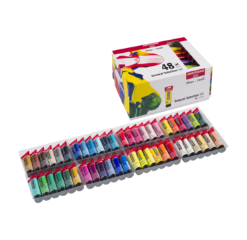 Amsterdam Amsterdam Standard Series acrylverf algemene selectie set | 48 × 20 ml 