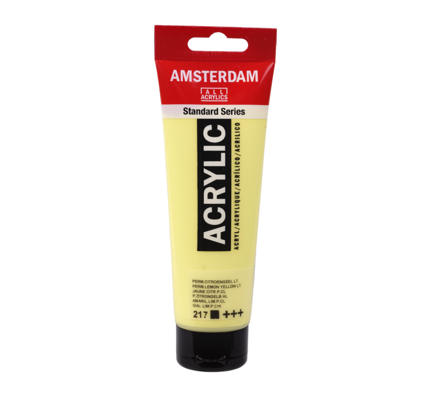 Amsterdam Standard Series Acrylverf Tube 120 ml Permanentcitroengeel Licht 217