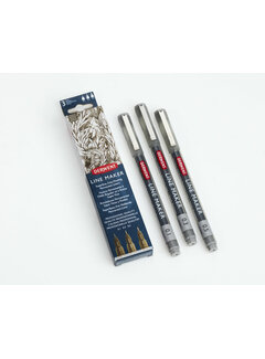 Derwent Derwent Line Maker Set Graphite with 3 Pens