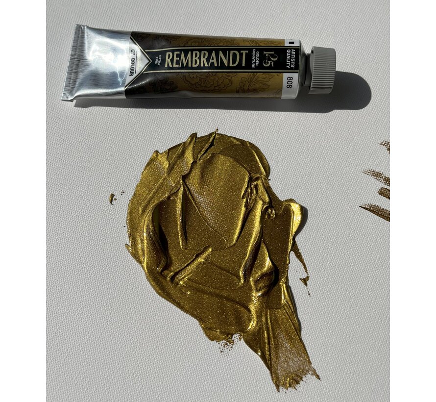 Rembrandt 125 jaar olieverf 40ml goud