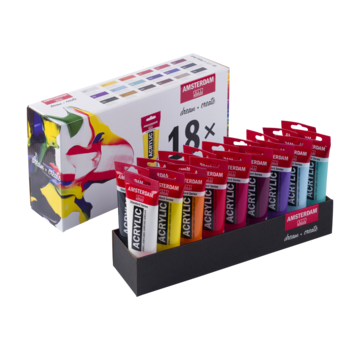 Amsterdam Amsterdam Standard Series acrylverf voordeelverpakking | 18 x 120 ml