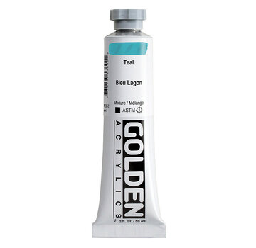Golden Golden Heavy Body Acrylverf 60ml tube Serie 3 teal