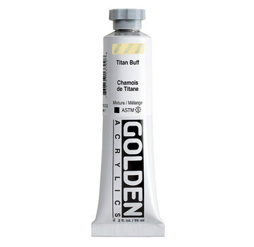 Golden Golden Heavy Body Acrylverf 60ml tube Serie 1 titan buff