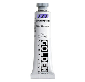 Golden Golden Heavy Body Acrylverf 60ml tube Serie 4 ultramarine violet