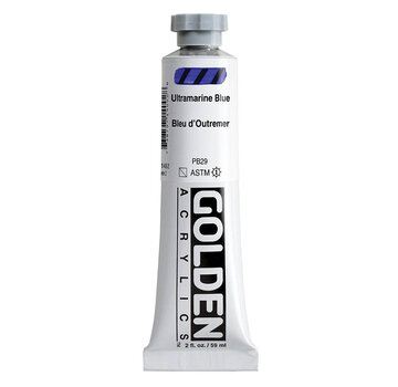 Golden Golden Heavy Body Acrylverf 60ml tube Serie 2 ultramarine blue
