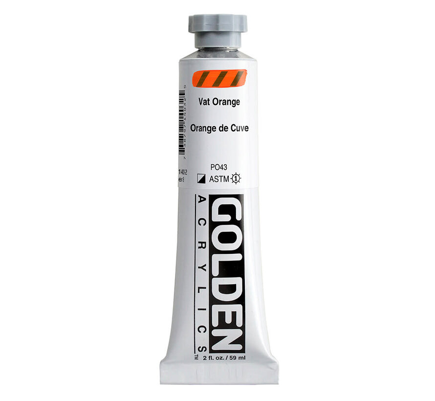 Golden Heavy Body Acrylverf 60ml tube Serie 8 vat orange
